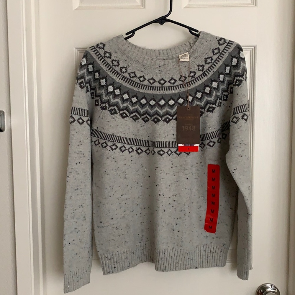 WEATHERPROOF VINTAGE Women’s Light Grey Sweater
